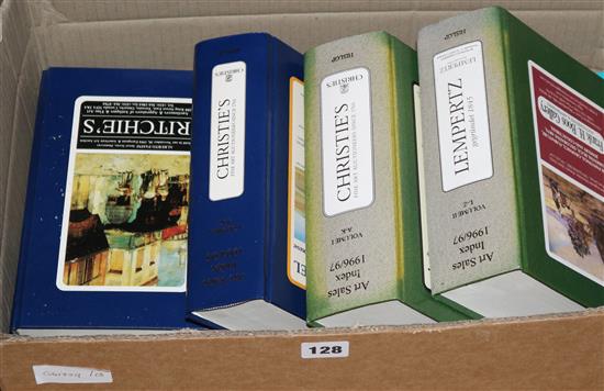 Christies Art Sales & Millers guide books